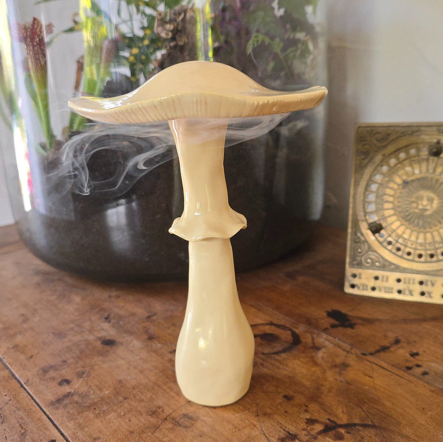 Porte-encens champignon