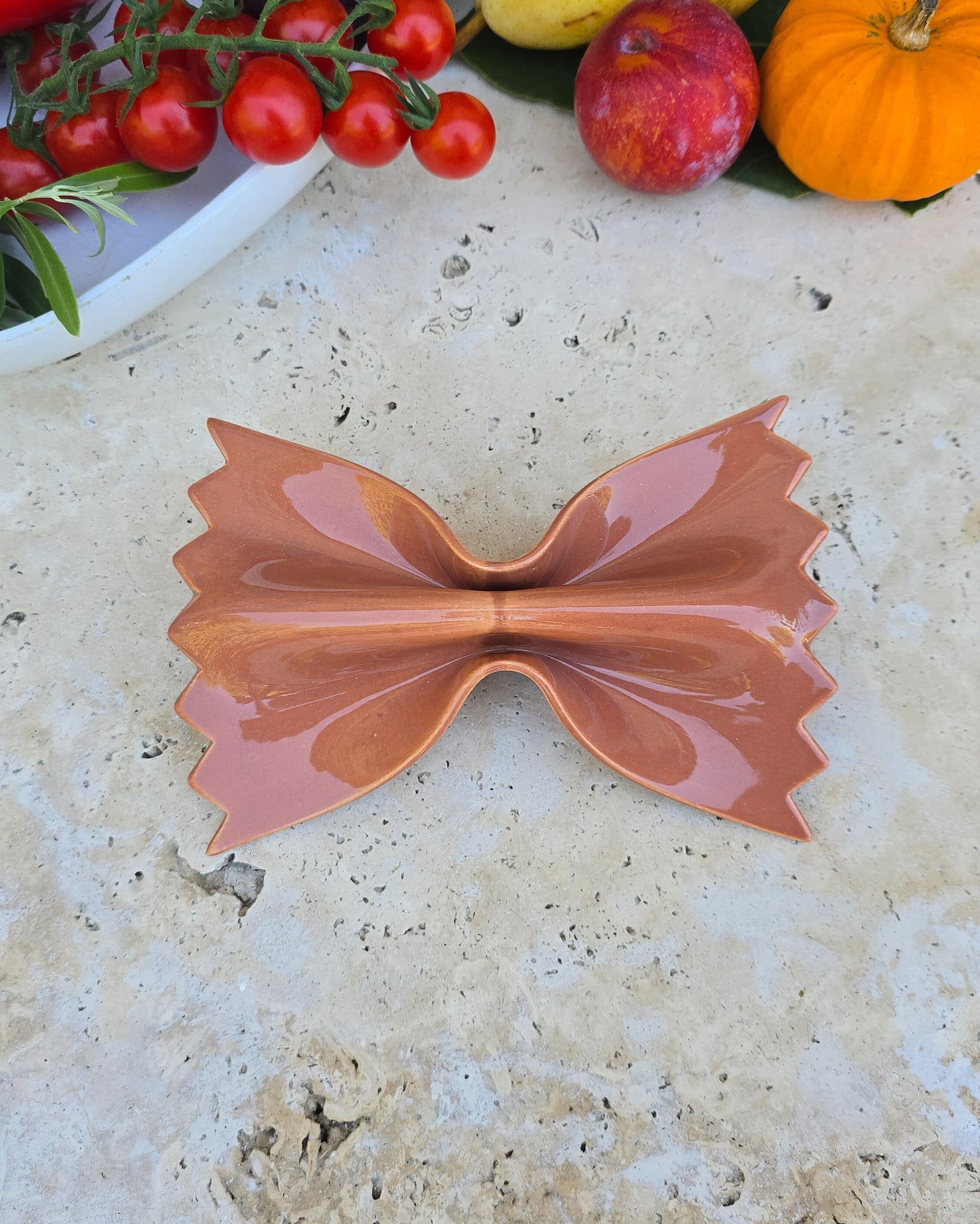 Farfalle terracotta