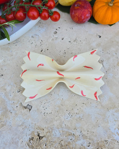 Farfalle imprimée piments