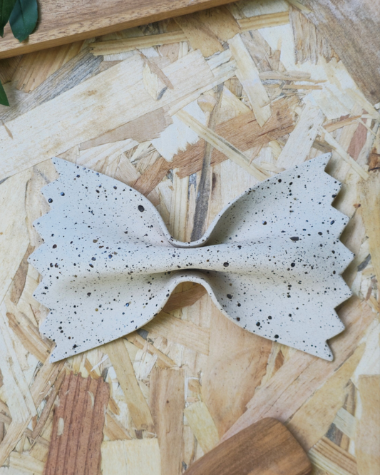 farfalle en grès mouchetée