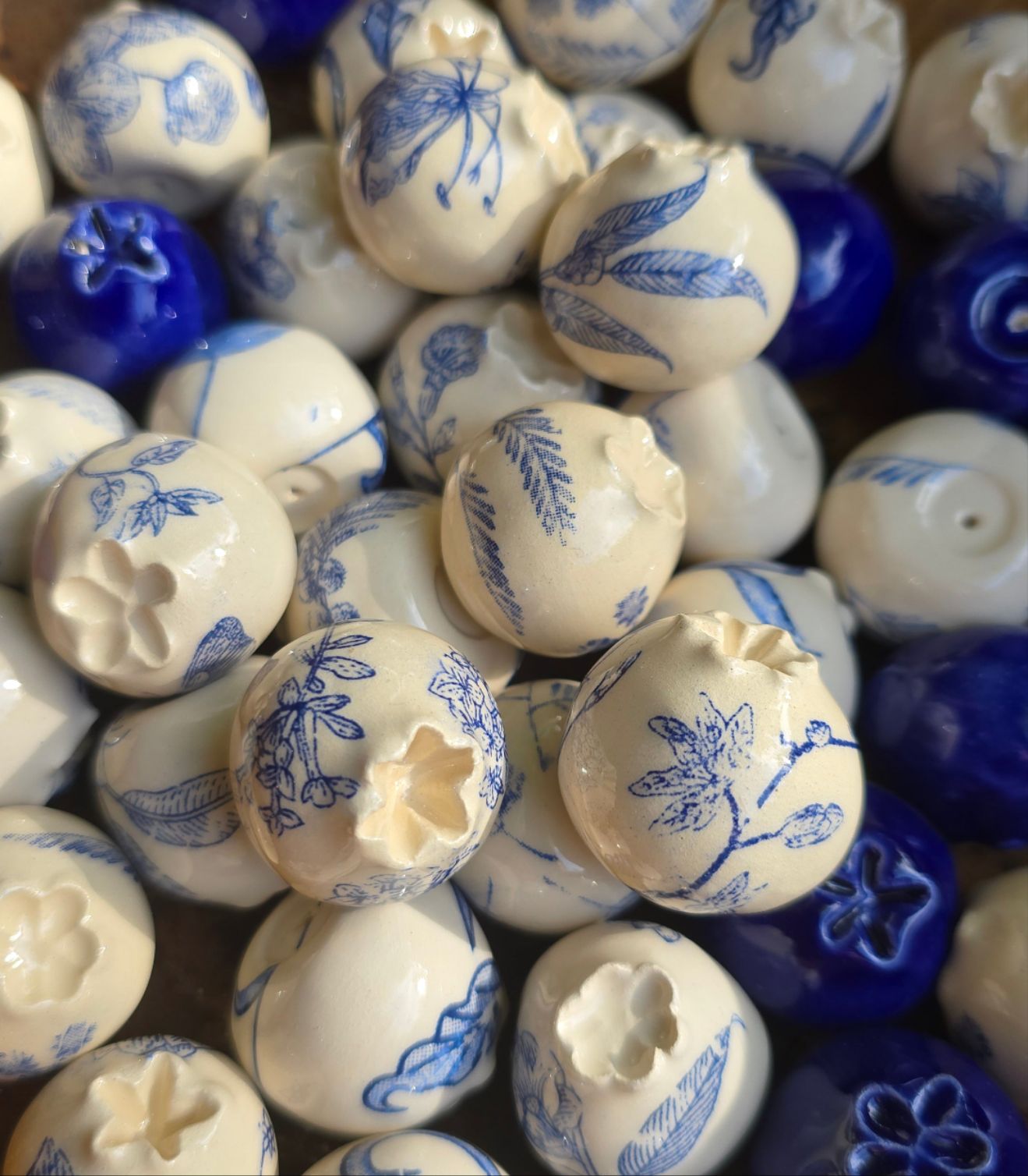 Magnets myrtille lot de 3