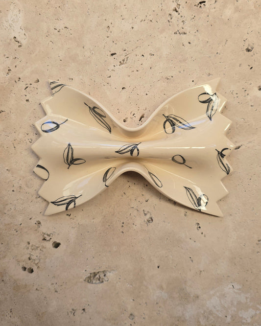 Farfalle imprimée olivettes