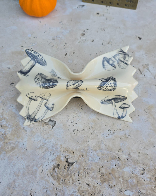 Farfalle imprimée champignon