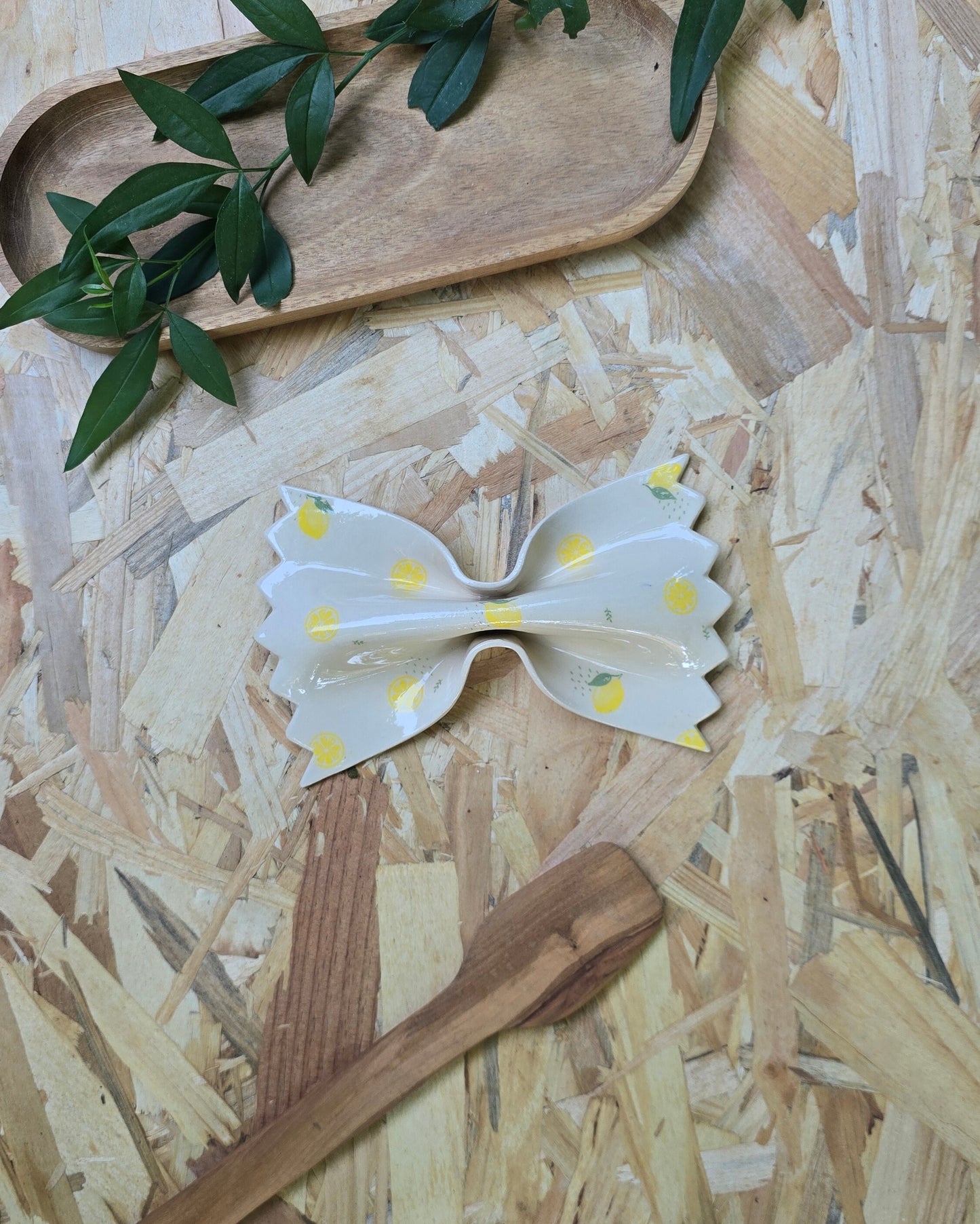 farfalle motifs citron