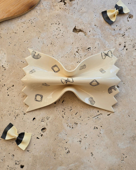 Farfalle imprimée pasta