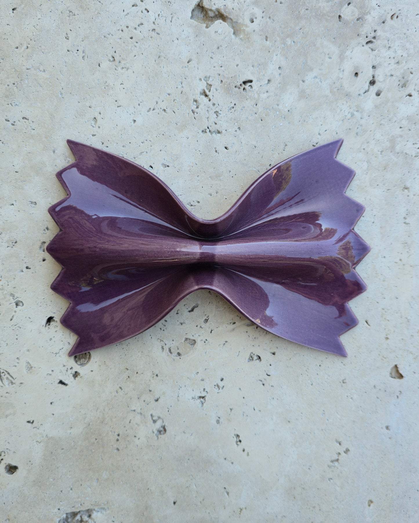 Farfalle aubergine